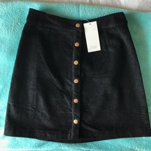 NWT Corduroy Skirt